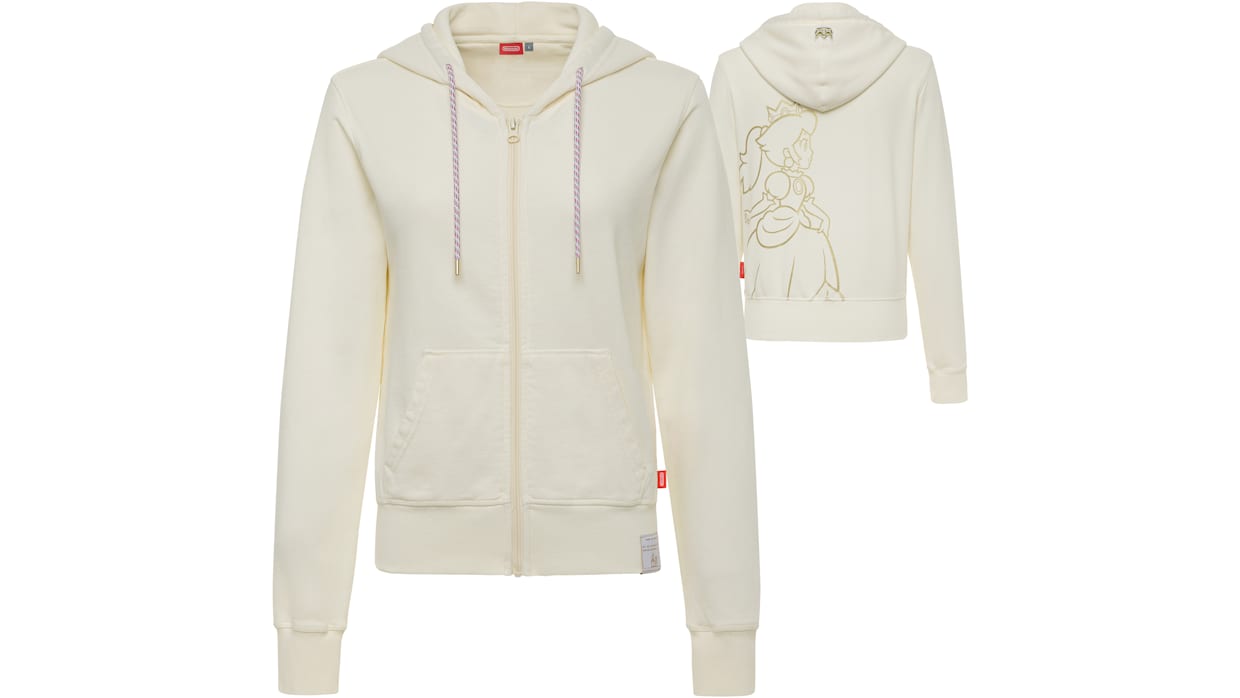 Peach™ Collection - Crown Vanilla Hoodie - Nintendo Official Site